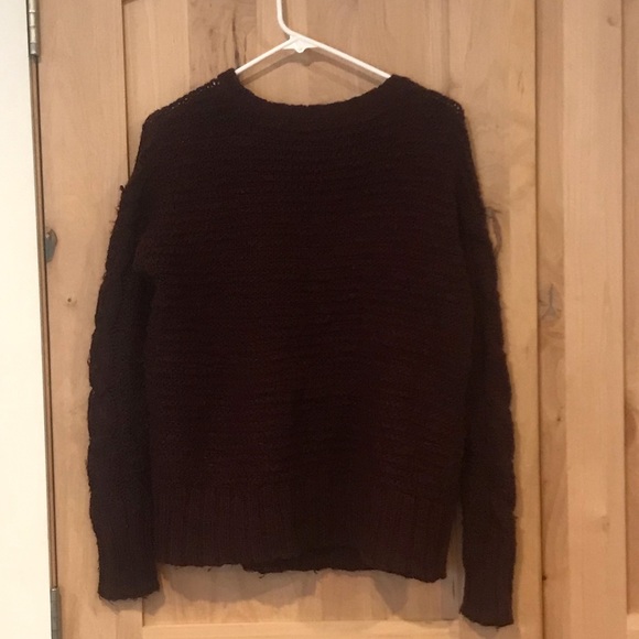 American Eagle Outfitters Longsleeve Red Knitted Sweater - Picture 11 of 11